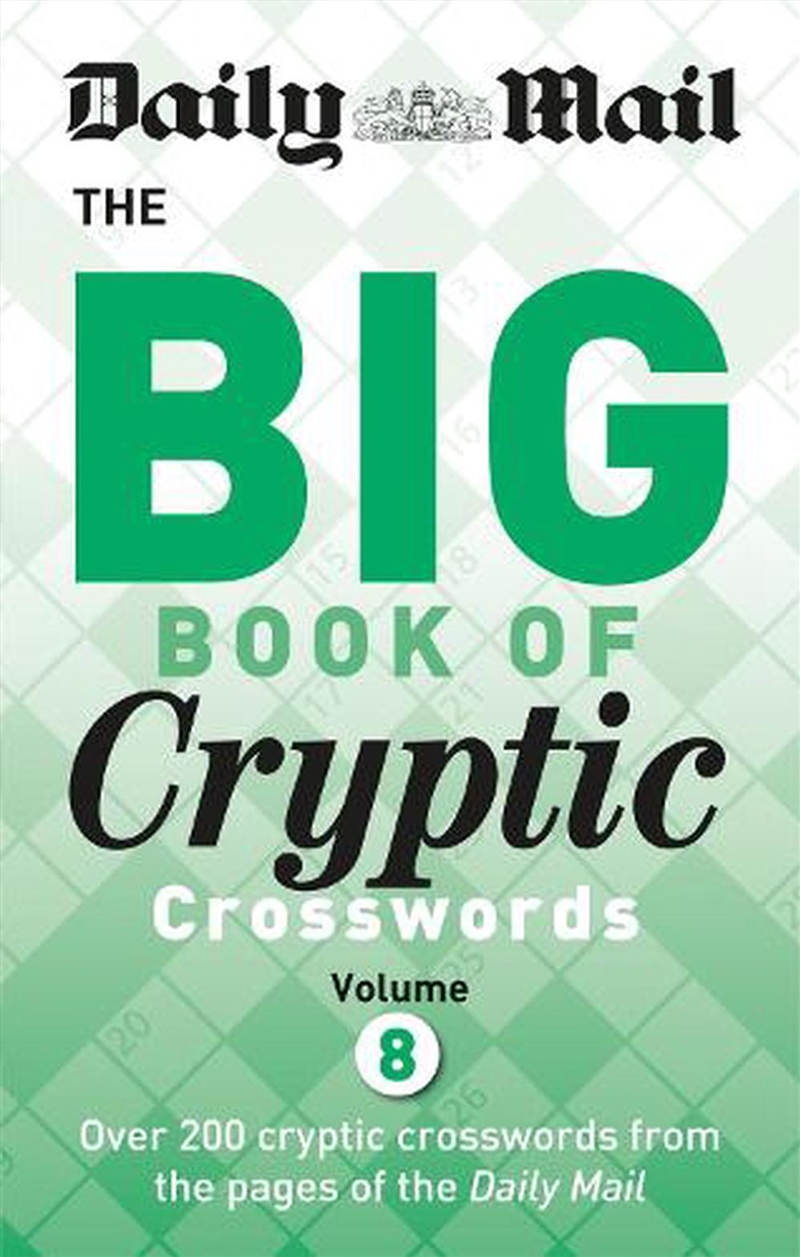 Daily Mail Big Book Of Cryptic/Product Detail/Adults Activity Books