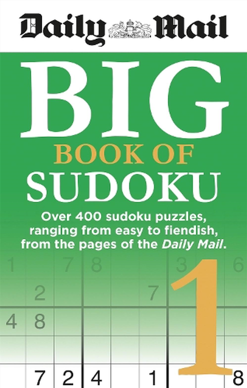 Daily Mail Big Book Of Sudoku/Product Detail/Adults Activity Books
