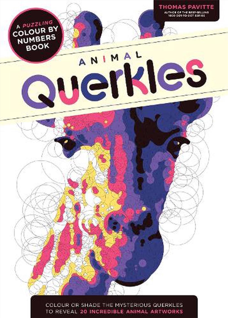 Animal Querkles/Product Detail/Adults Activity Books