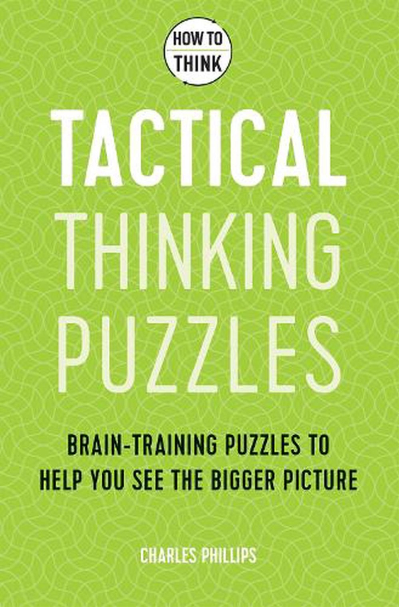 How To Think - Tactical Thinki/Product Detail/Adults Activity Books