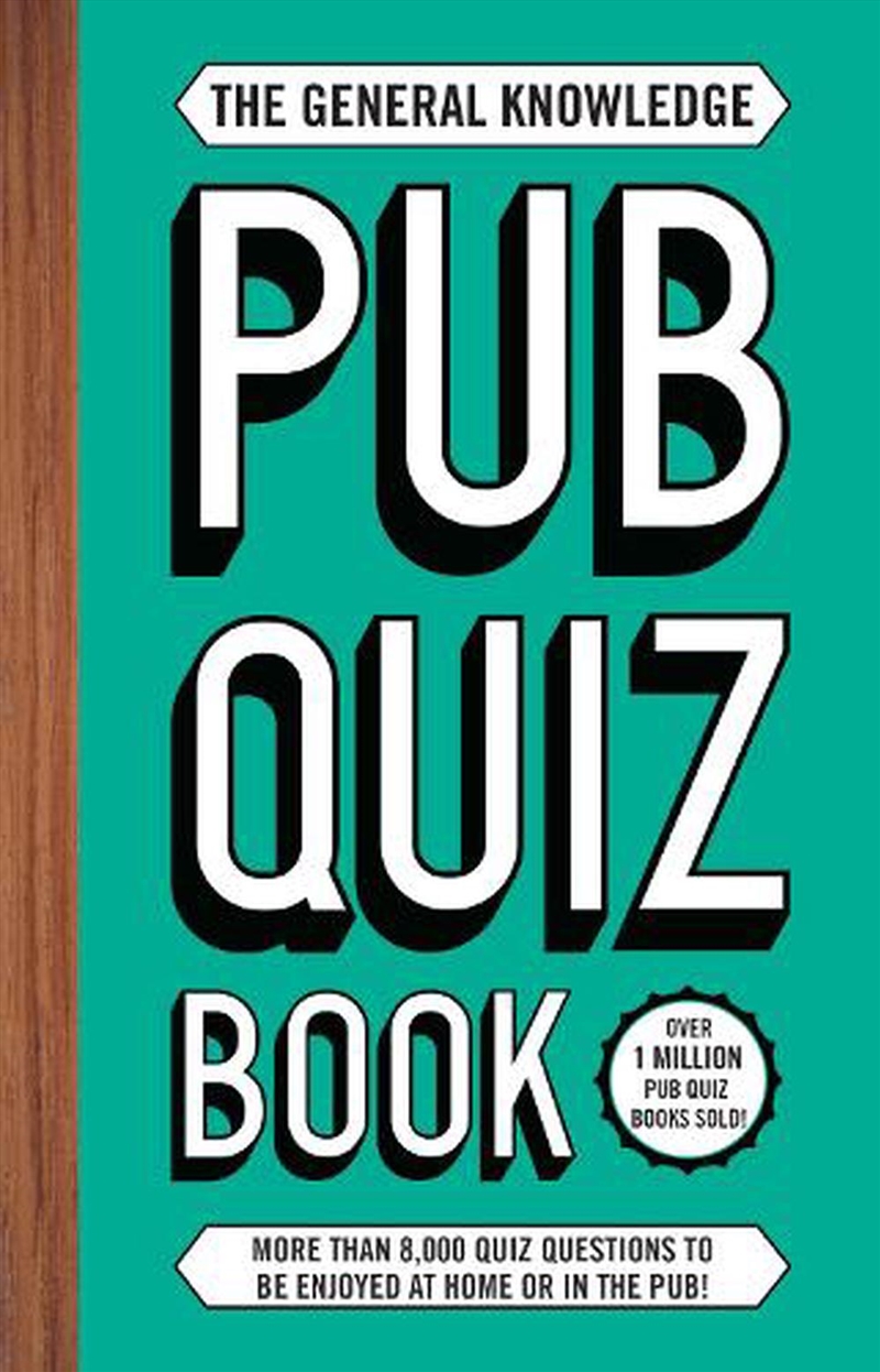 The General Knowledge Pub Quiz/Product Detail/Adults Activity Books