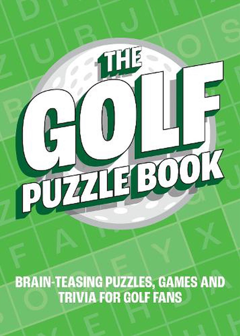 The Golf Puzzle Book/Product Detail/Adults Activity Books