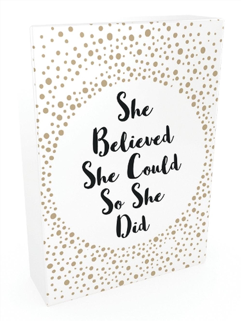 She Believed She Could So She/Product Detail/Card Games