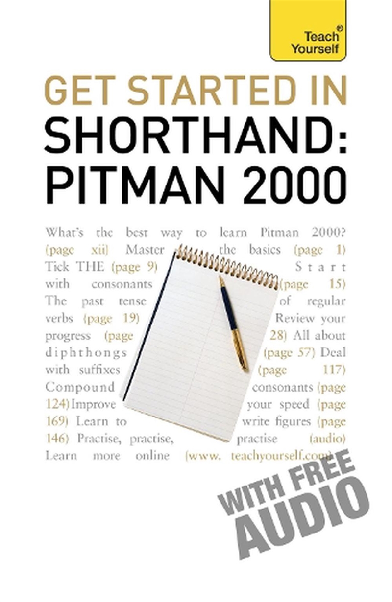 Get Started In Shorthand: Pitm/Product Detail/Business Leadership & Management