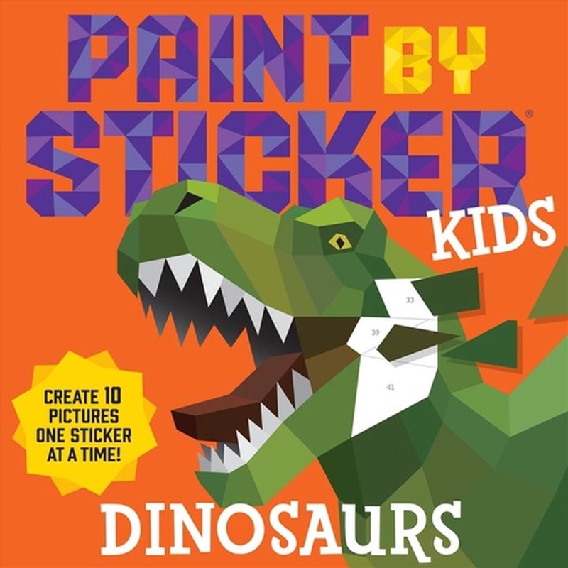 Paint By Sticker Kids: Dinosau/Product Detail/Childrens