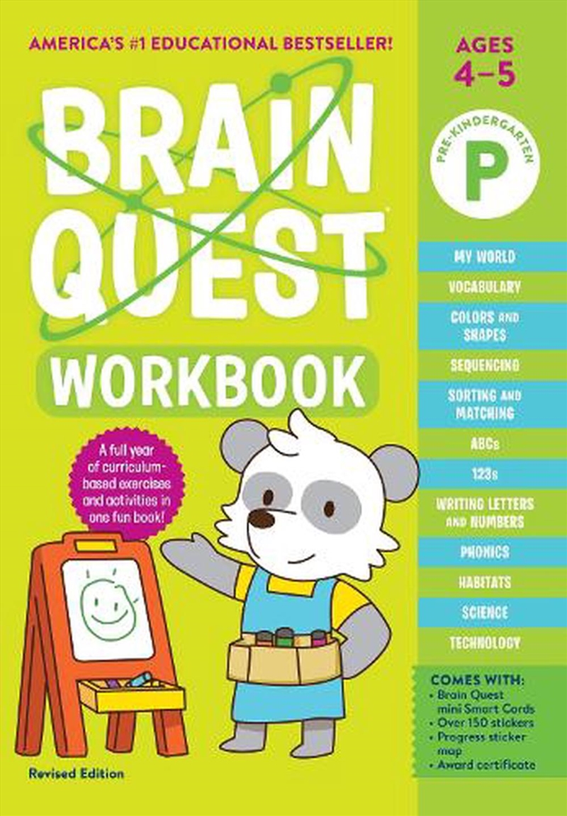Brain Quest Workbook: Pre-K R/Product Detail/Childrens