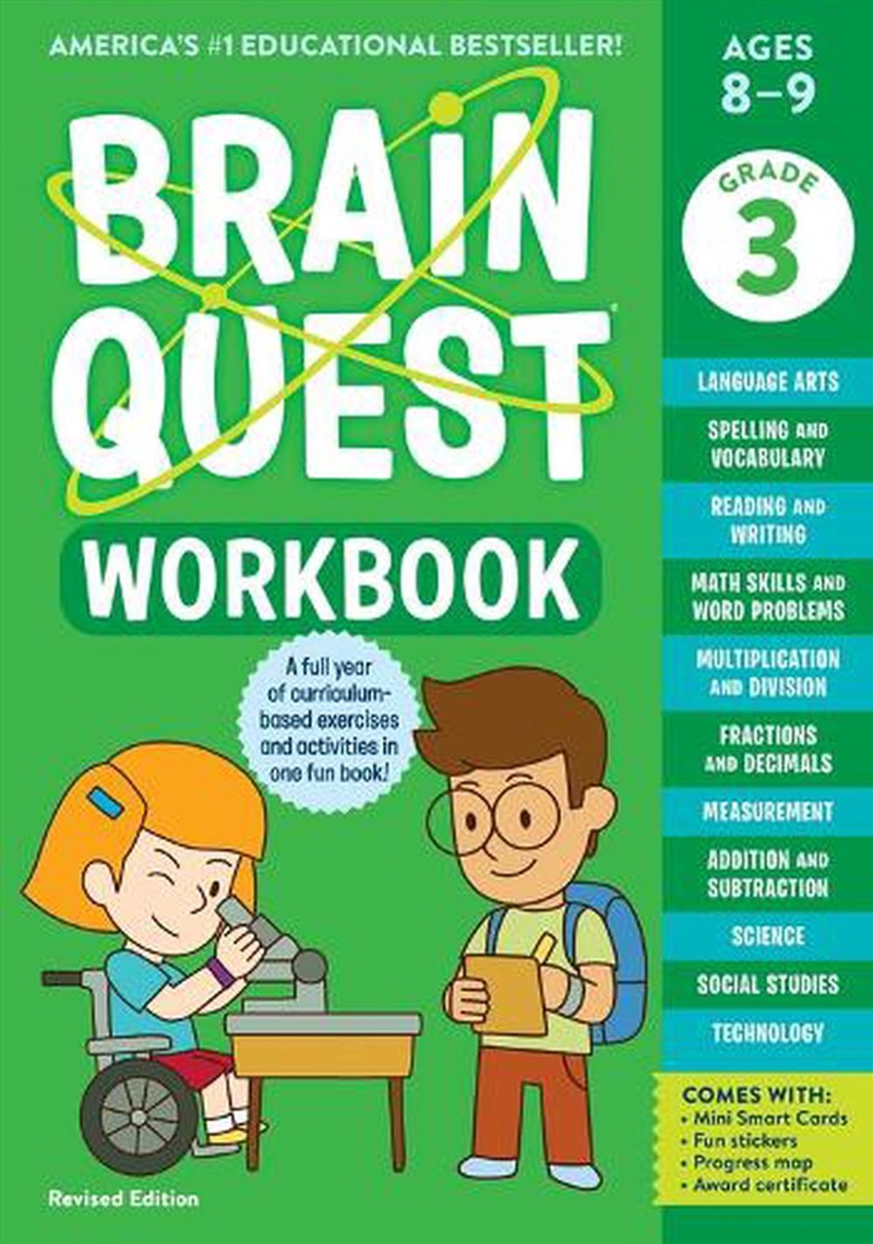 Brain Quest Workbook: 3rd Grad/Product Detail/Childrens