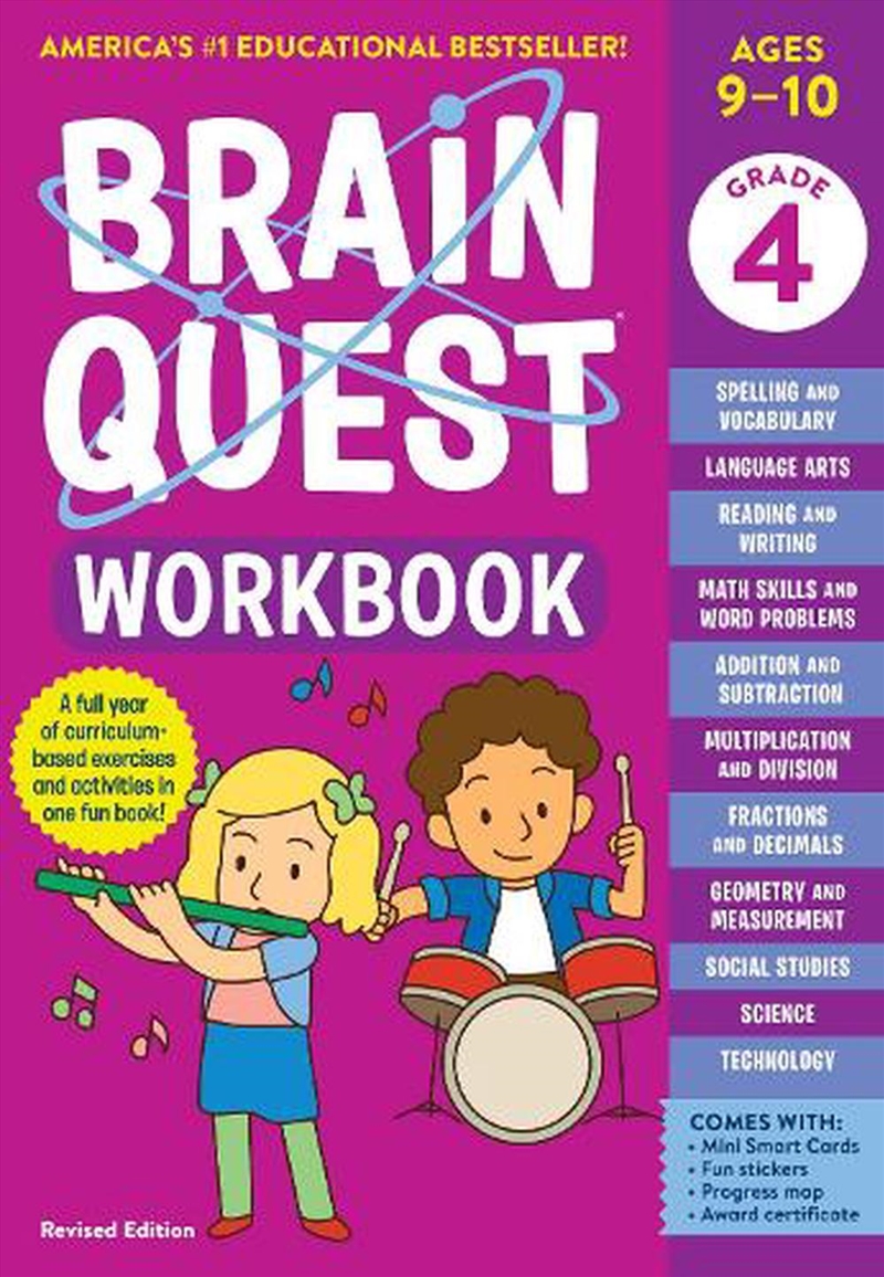 Brain Quest Workbook: 4th Grad/Product Detail/Childrens