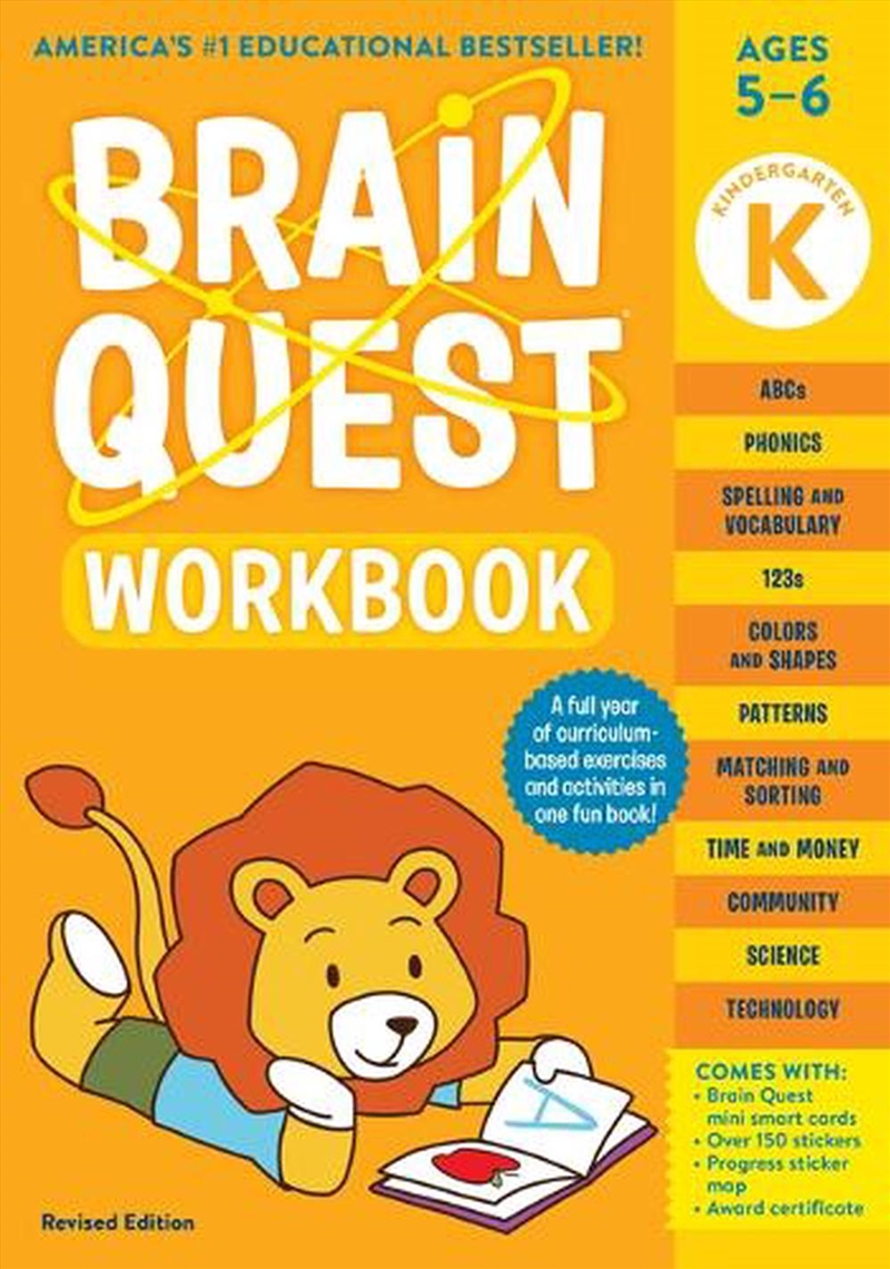 Brain Quest Workbook: Kinderga/Product Detail/Children
