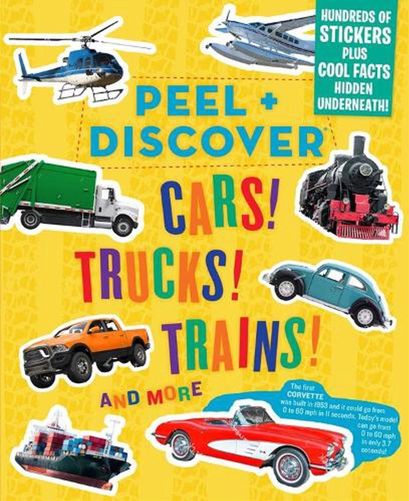 Peel & Discover: Cars! Trucks!/Product Detail/Kids Activity Books