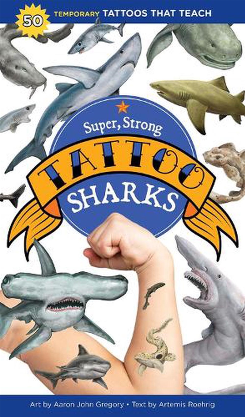 Super, Strong Tattoo Sharks/Product Detail/Childrens
