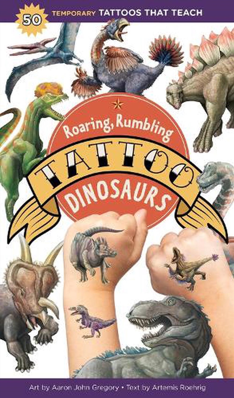 Roaring, Rumbling Tattoo Dinos/Product Detail/Childrens