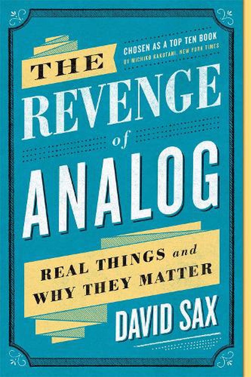 The Revenge Of Analog/Product Detail/Accounting & Finance