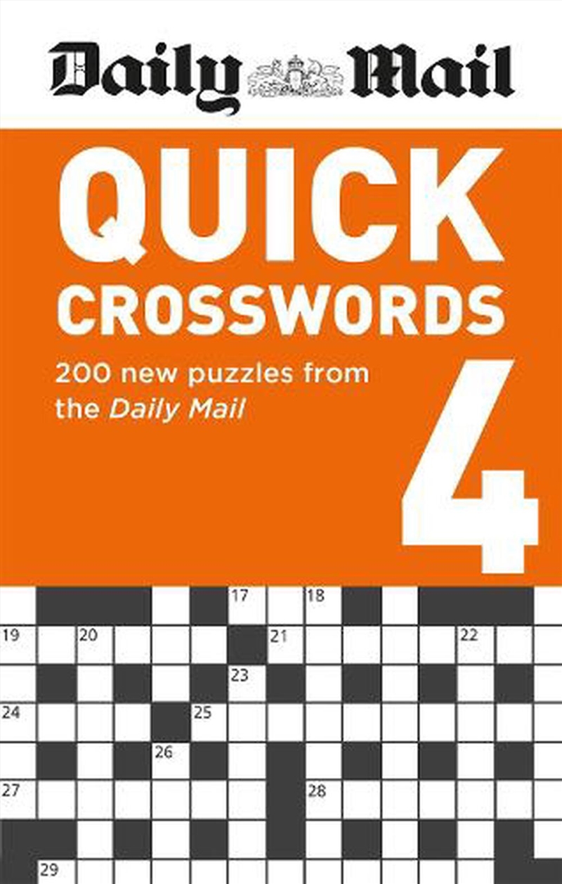 Daily Mail Quick Crosswords Vo/Product Detail/Adults Activity Books