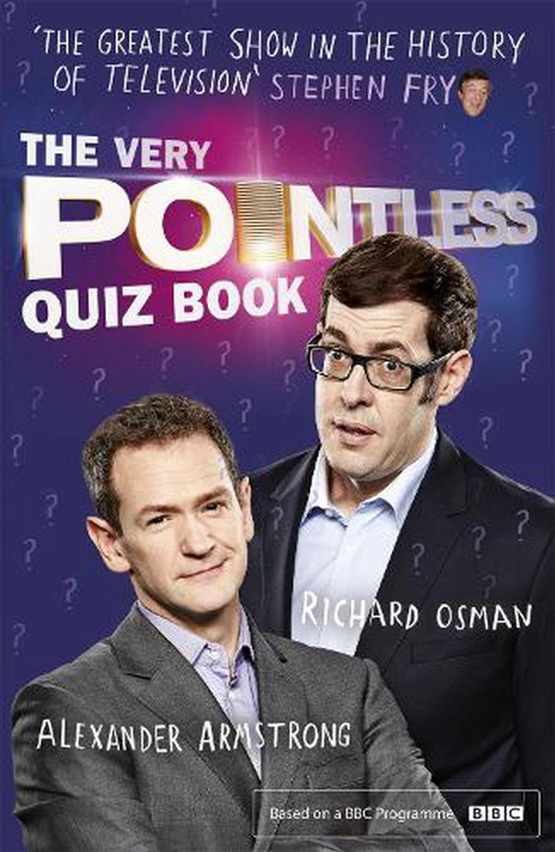 The Very Pointless Quiz Book/Product Detail/Adults Activity Books