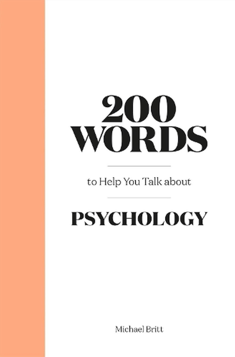 200 Words To Help You Talk Abo/Product Detail/Psychology