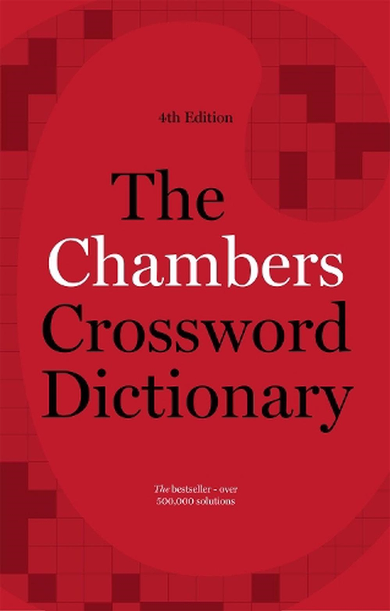 The Chambers Crossword Diction/Product Detail/Reference & Encylopaedias
