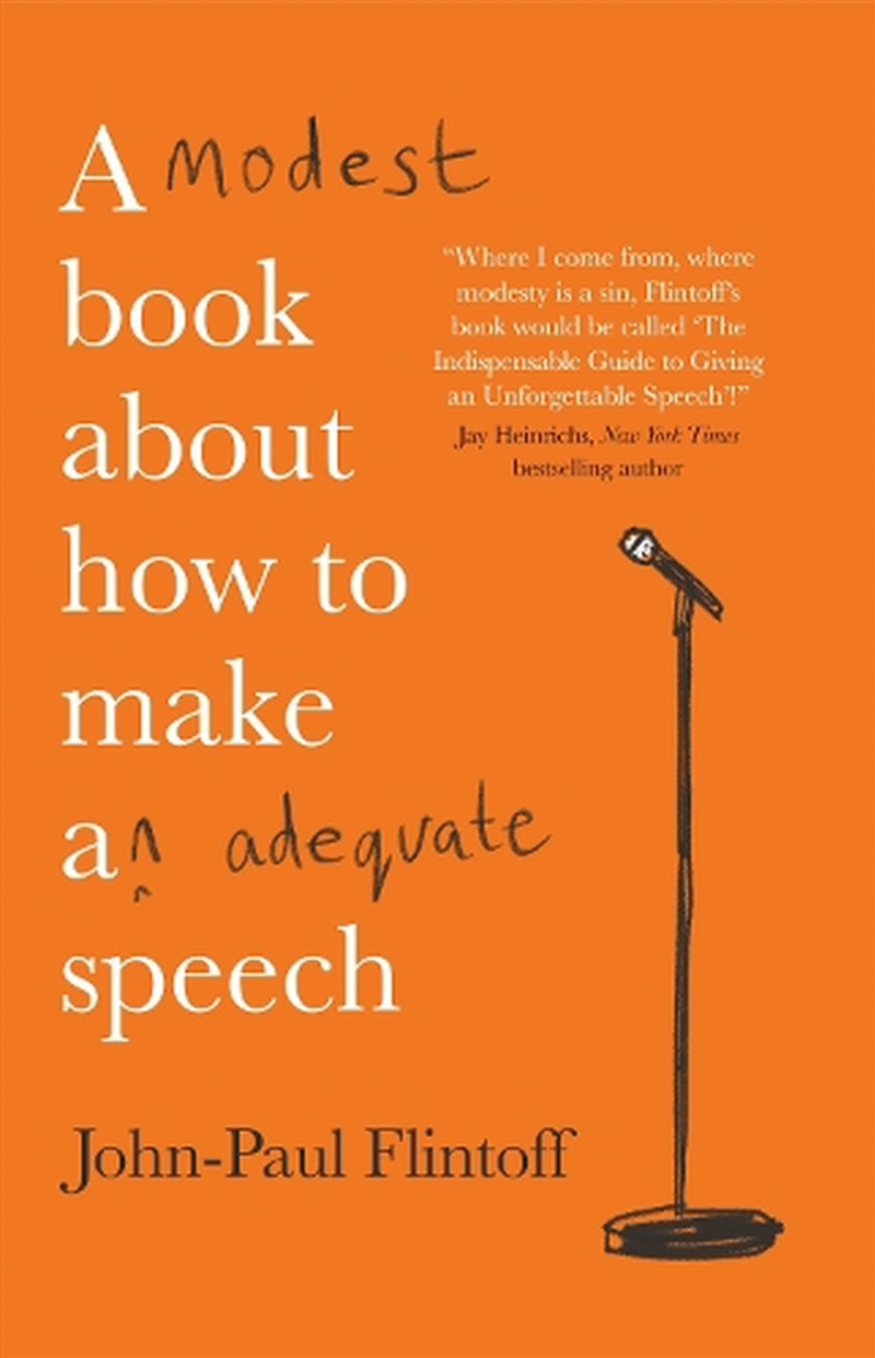 A Modest Book About How to Make an Adequate Speech/Product Detail/Language & Linguistics