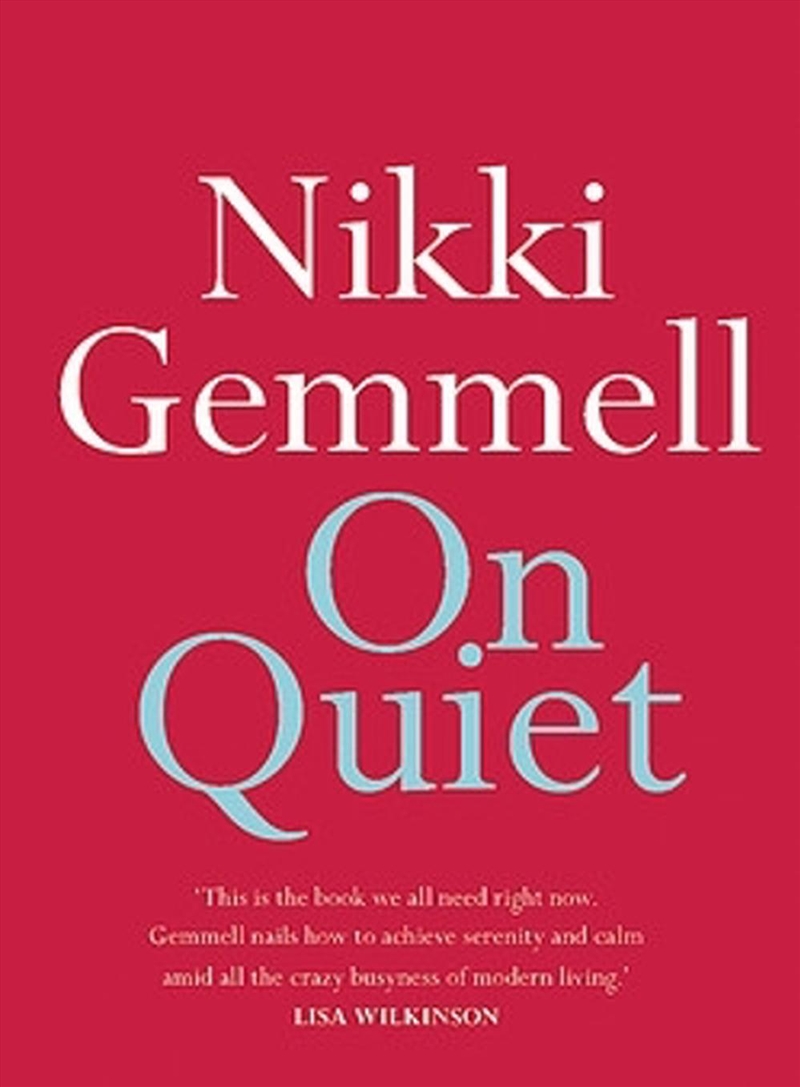 On Quiet/Product Detail/Literature & Poetry