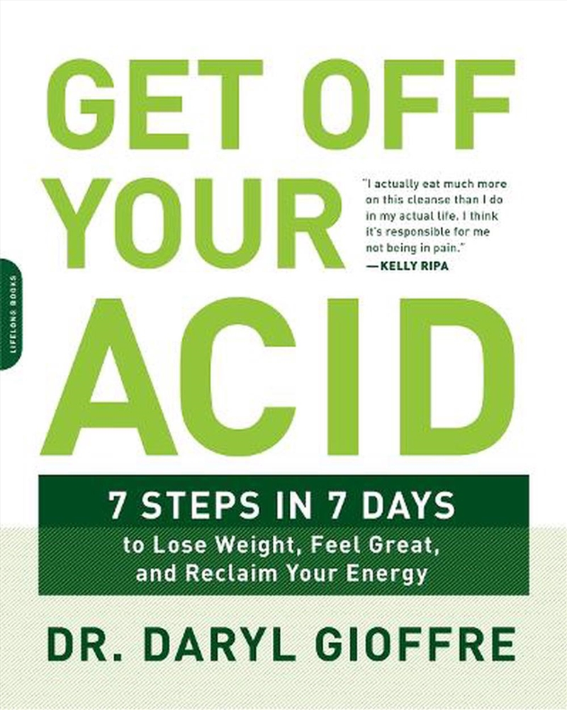 Get Off Your Acid/Product Detail/Fitness, Diet & Weightloss