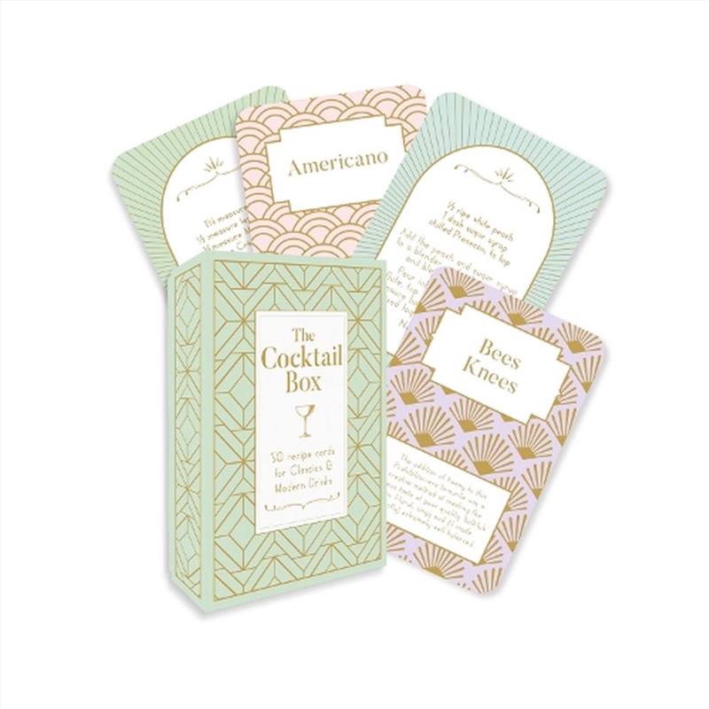 The Cocktail Box - Deck of Cards/Product Detail/Recipes, Food & Drink