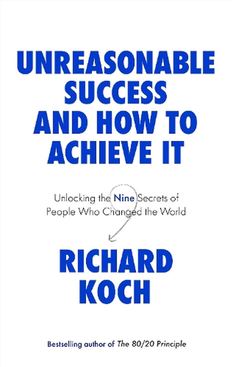 Unreasonable Success and How to Achieve It/Product Detail/Self Help & Personal Development
