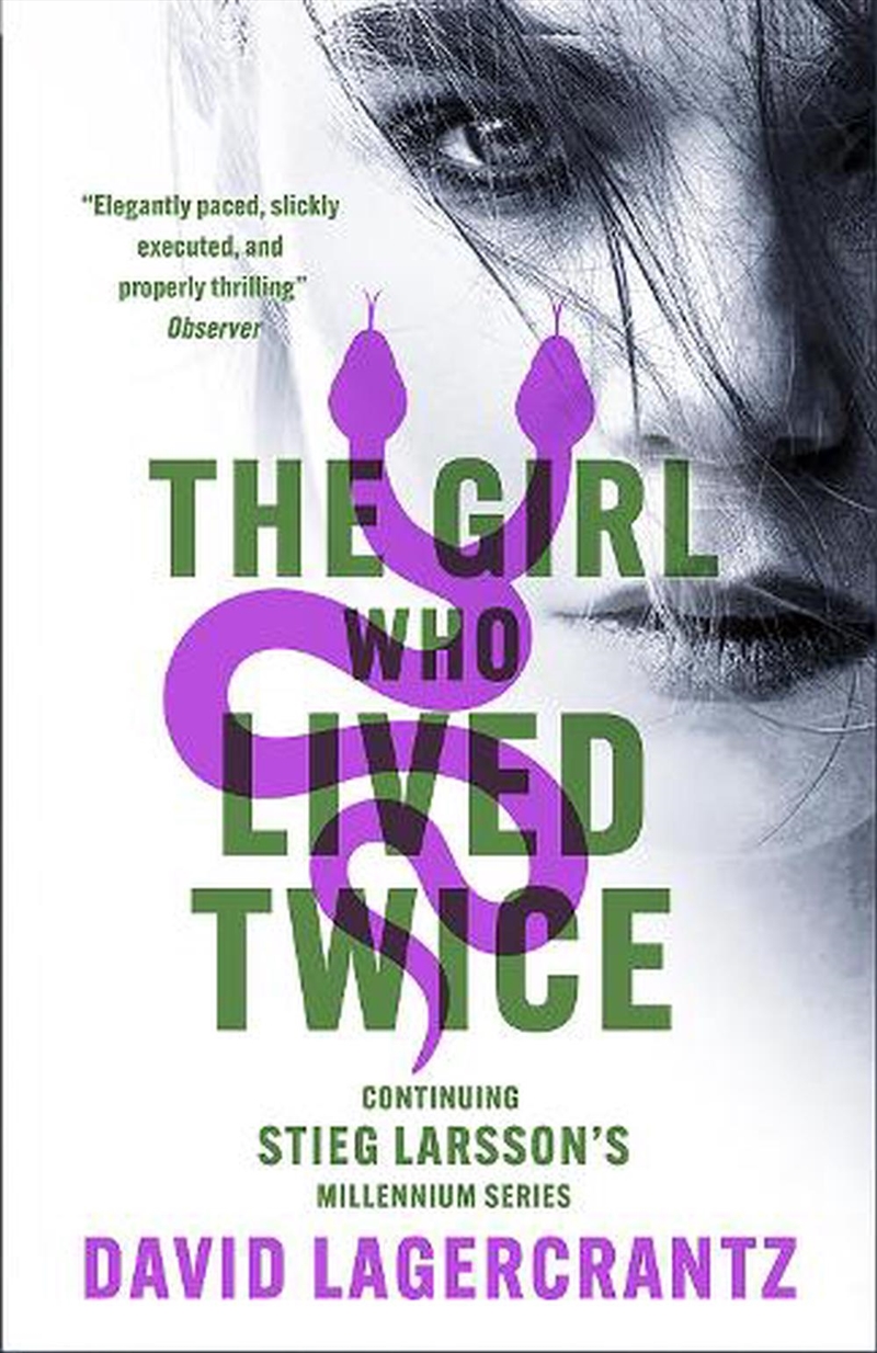 The Girl Who Lived Twice/Product Detail/Thrillers & Horror Books