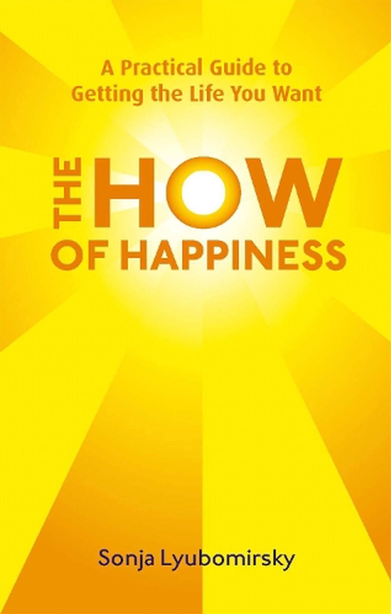 The How Of Happiness/Product Detail/Psychology
