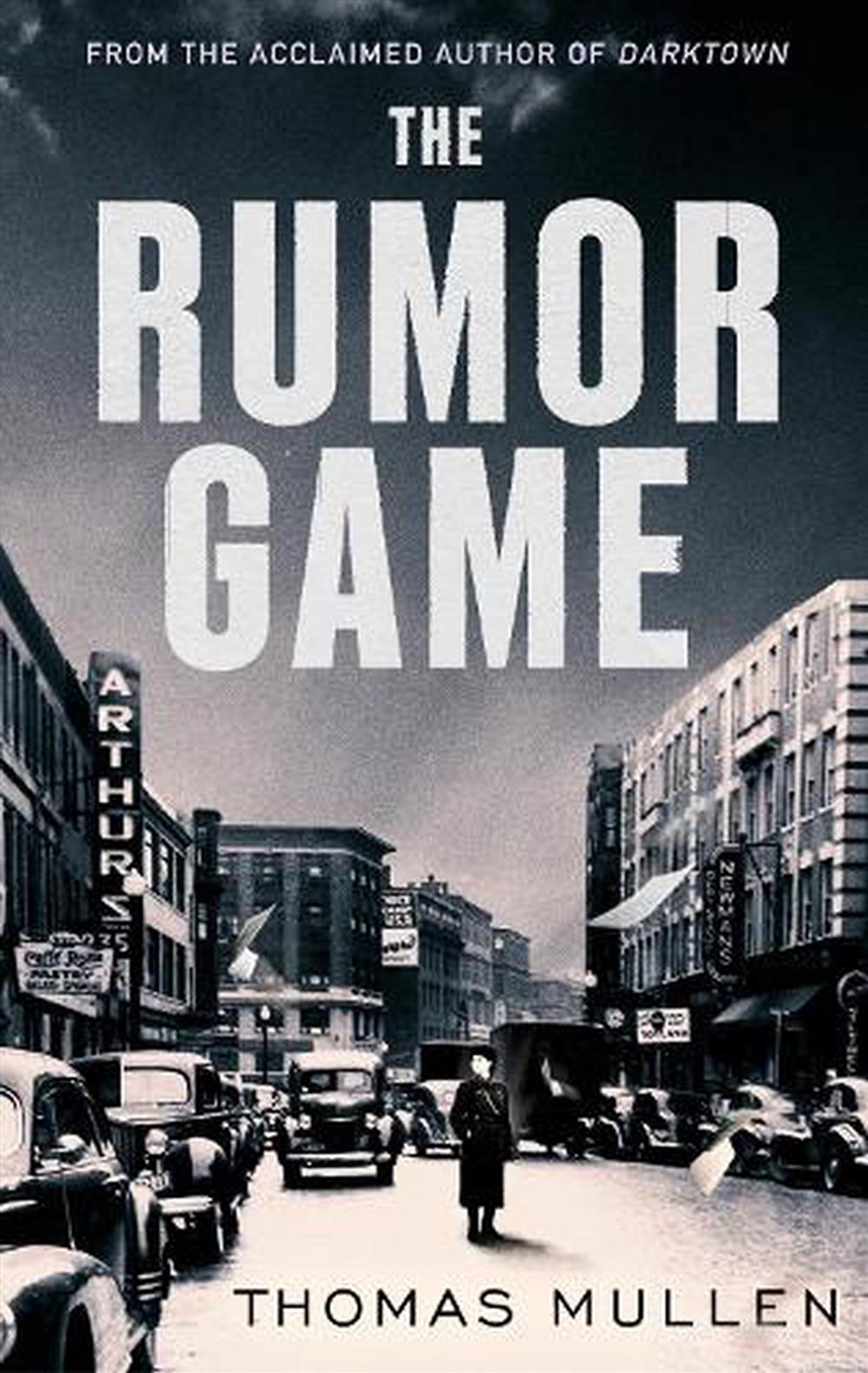 The Rumor Game/Product Detail/Crime & Mystery Fiction