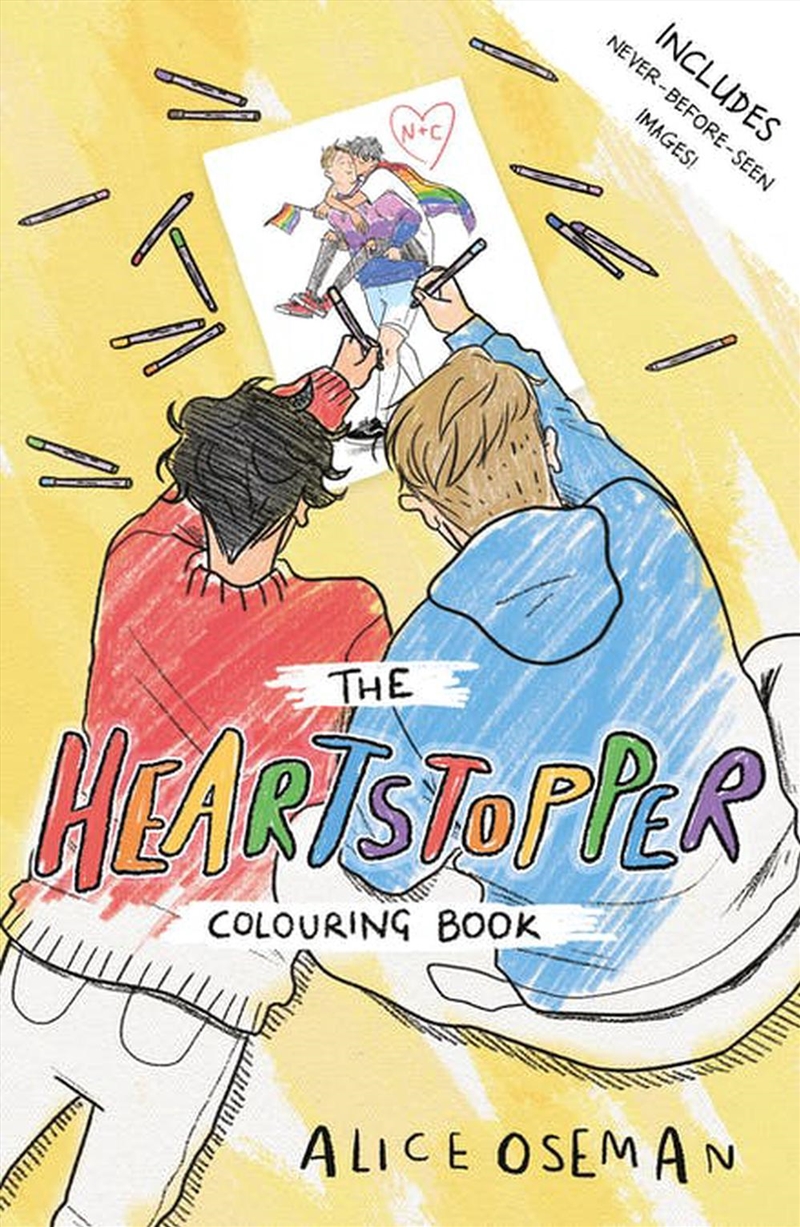 The Official Heartstopper Colouring Book/Product Detail/Kids Colouring