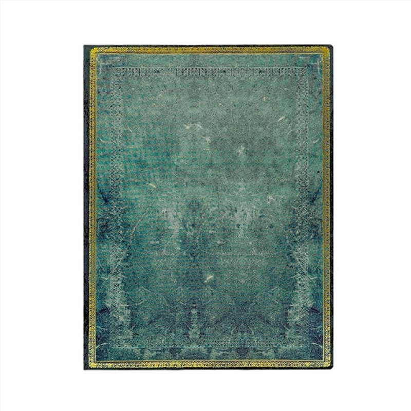 Pacific Blue (Old Leather Collection) Ultra Lined Softcover Flexi Journal (Elastic Band Closure)/Product Detail/Notebooks & Journals