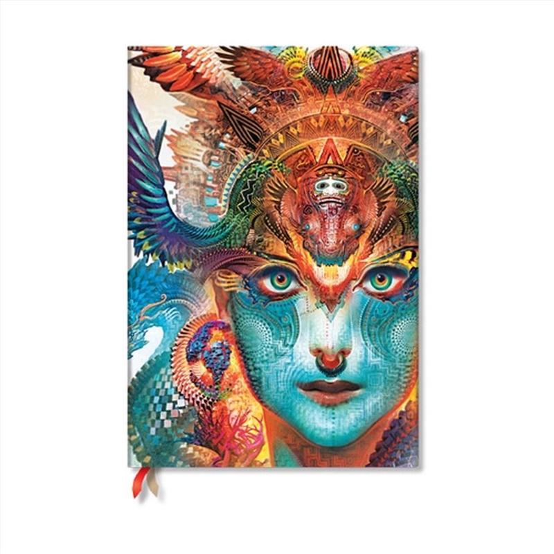 Dharma Dragon (Android Jones Collection) Grande Hardback Sketchbook (Elastic Band Closure)/Product Detail/Notebooks & Journals