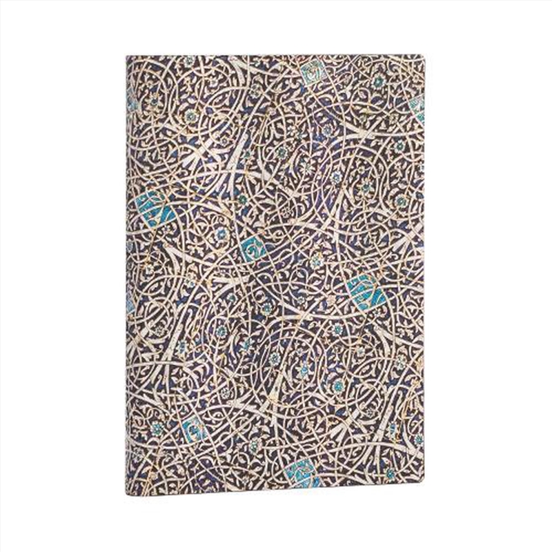 Granada Turquoise (Moorish Mosaic) Midi Unlined Journal/Product Detail/Notebooks & Journals