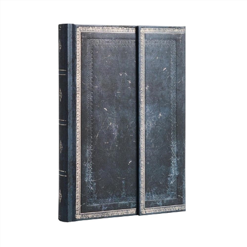 Inkblot (Old Leather Collection) Midi Unlined Journal (Wrap Closure)/Product Detail/Notebooks & Journals