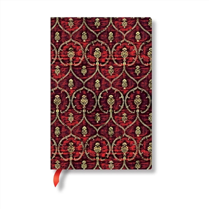 Red Velvet Mini Lined Softcover Flexi Journal (Elastic Band Closure)/Product Detail/Notebooks & Journals