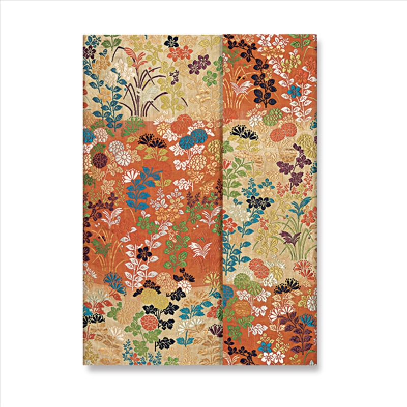 Kara-ori (Japanese Kimono) Midi Hardback Address Book (Wrap Closure)/Product Detail/Stationery
