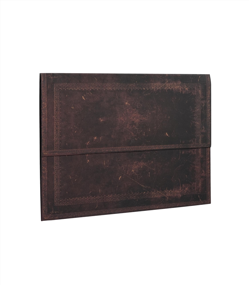 Black Moroccan Bold (Old Leather Collection) Document Folder/Product Detail/Stationery