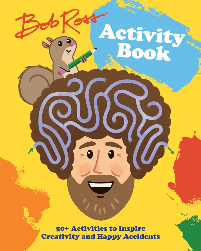 Bob Ross Activity Book/Product Detail/Kids Activity Books