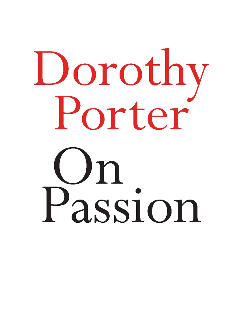 On Passion/Product Detail/Literature & Poetry