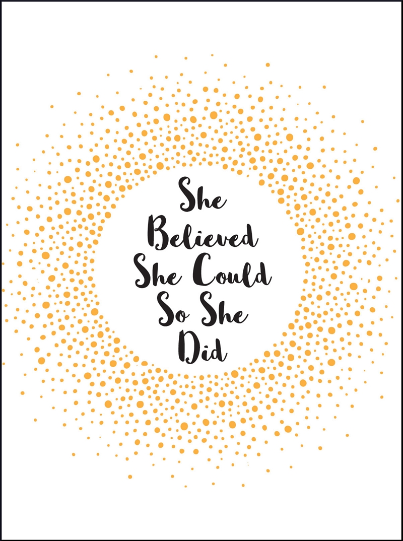 She Believed She Could So She Did/Product Detail/Reading