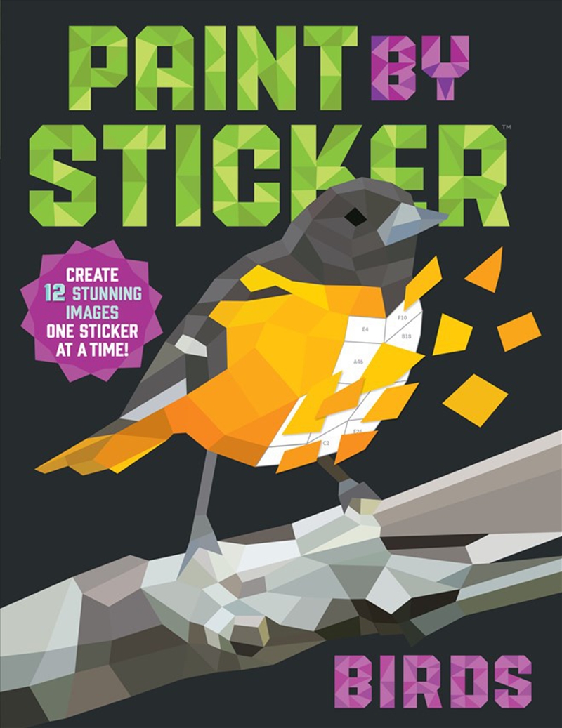 Paint by Sticker: Birds/Product Detail/Adults Activity Books