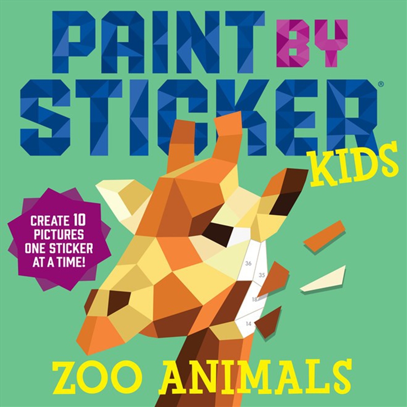 Paint by Sticker Kids: Zoo Animals/Product Detail/Kids Activity Books