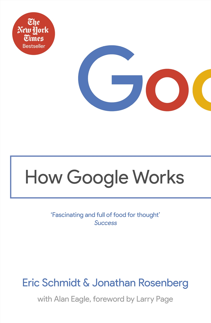 How Google Works/Product Detail/Self Help & Personal Development