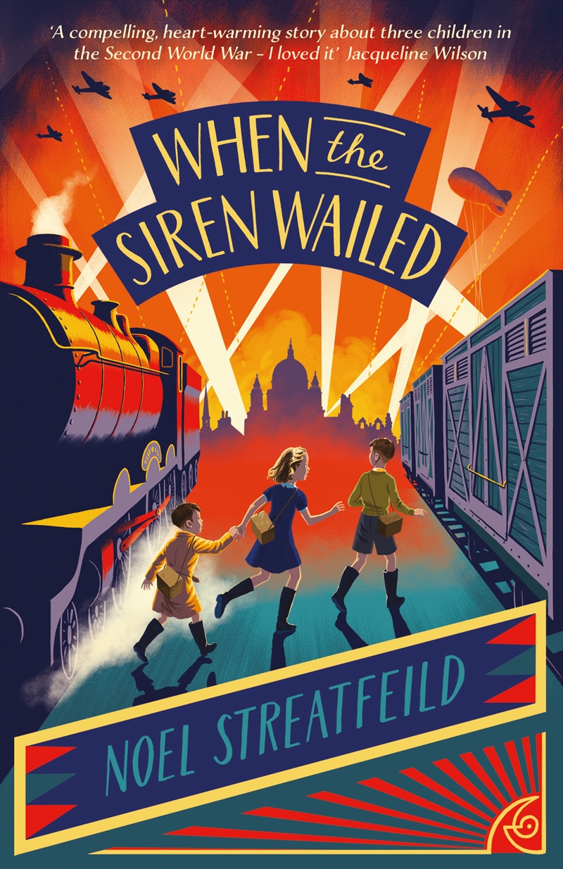 When the Siren Wailed/Product Detail/Childrens Fiction Books