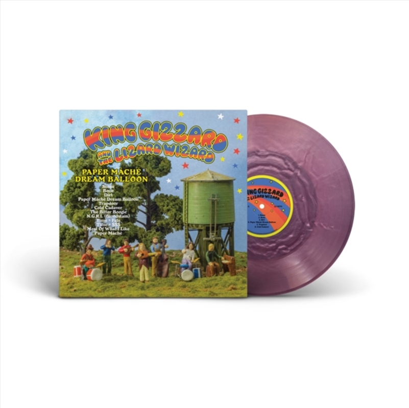 Paper Mache Dream Balloon - Pink Seaglass Vinyl/Product Detail/Rock/Pop