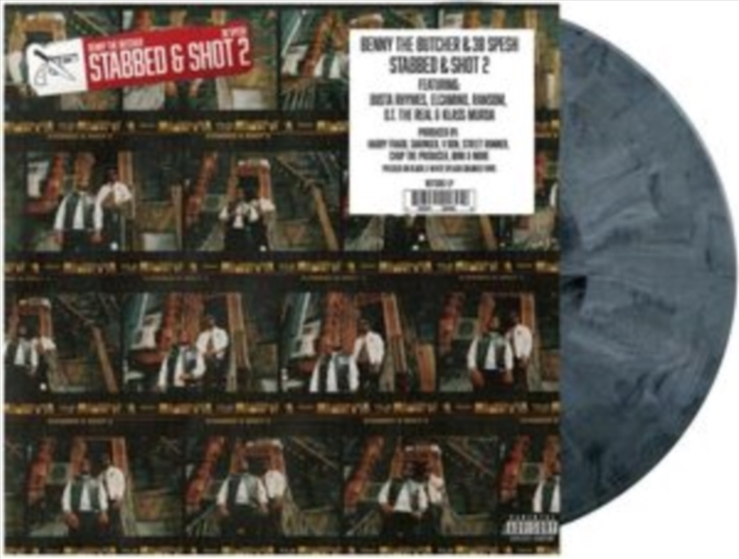Stabbed & Shot 2 - Black/White Vinyl/Product Detail/Hip-Hop