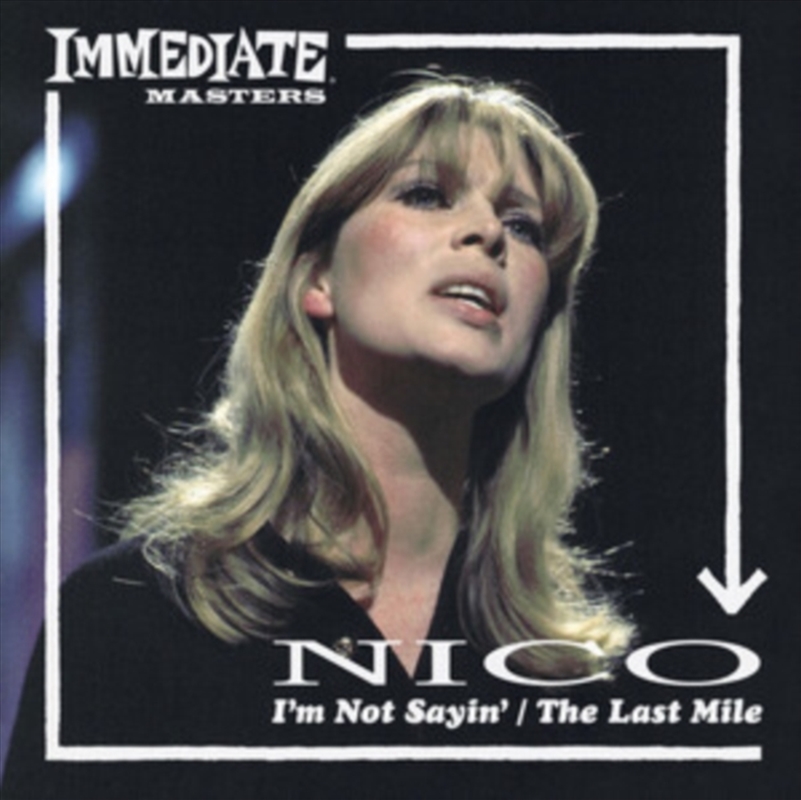 Im Not Saying / The Last Mile/Product Detail/Rock/Pop