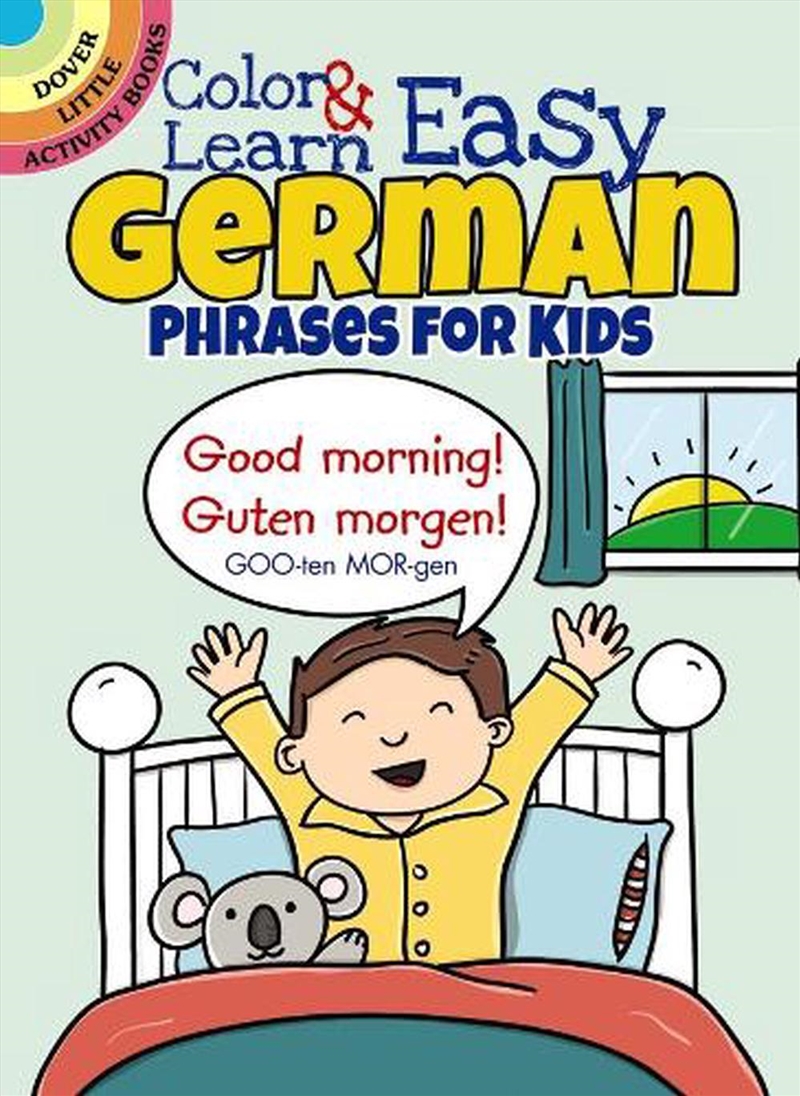 Color and Learn Easy German Phrases for Kids/Product Detail/Early Childhood Fiction Books