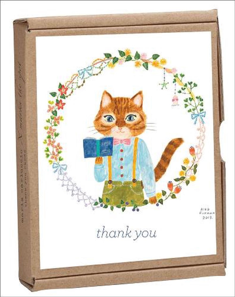 Cat Kawaii: GreenThanks/Product Detail/Stationery