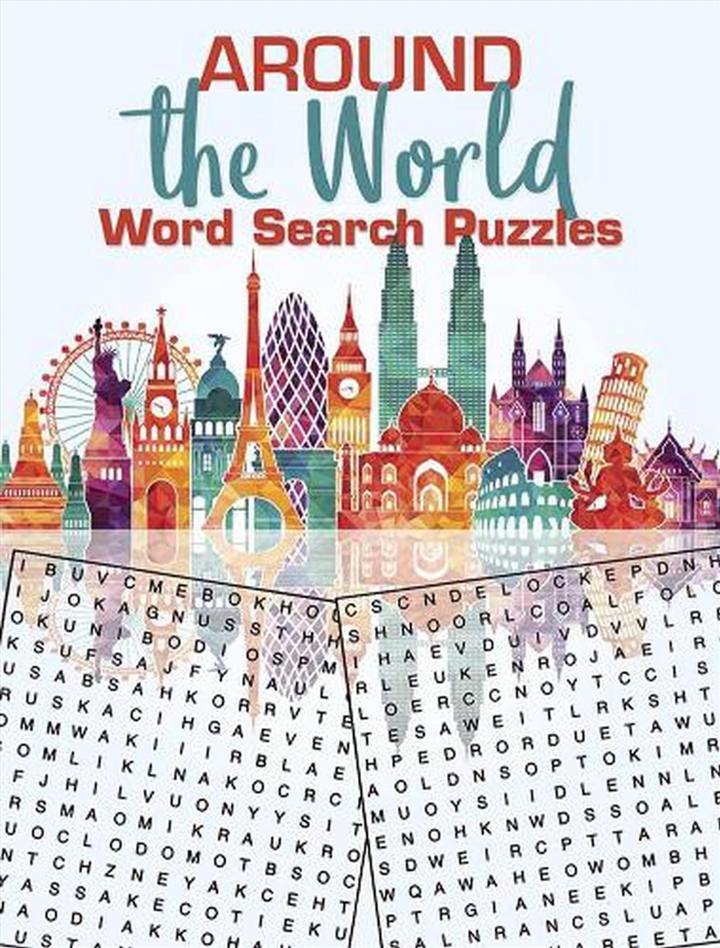Around the World Word Search Puzzles/Product Detail/Adults Activity Books